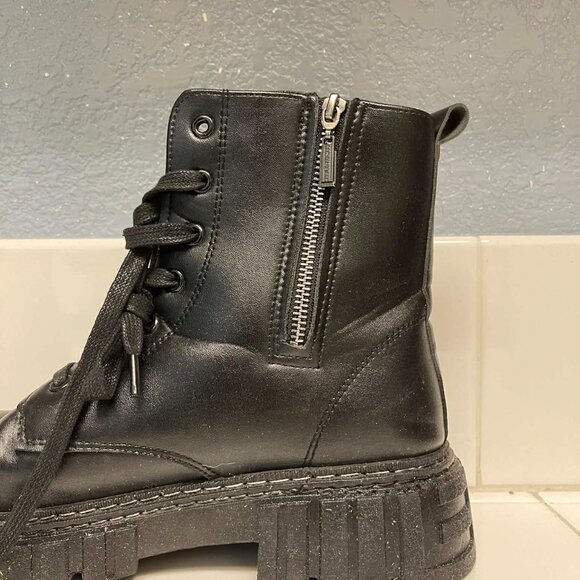 Flansdeh platform zipper boots main image 4